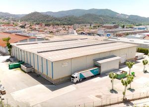 Vista aérea del centro de Grupo Akoma en Martorelles