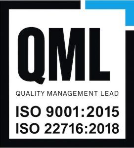 Sello QML de la certificación ISO 9001