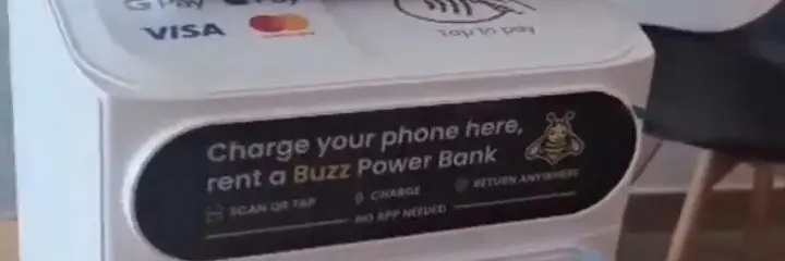 Borne de recharge Buzz Power Banks